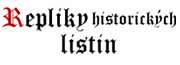 Repliky historických listin